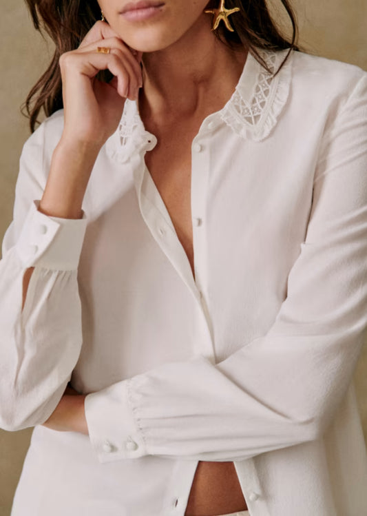 Chemise Sézane en soie